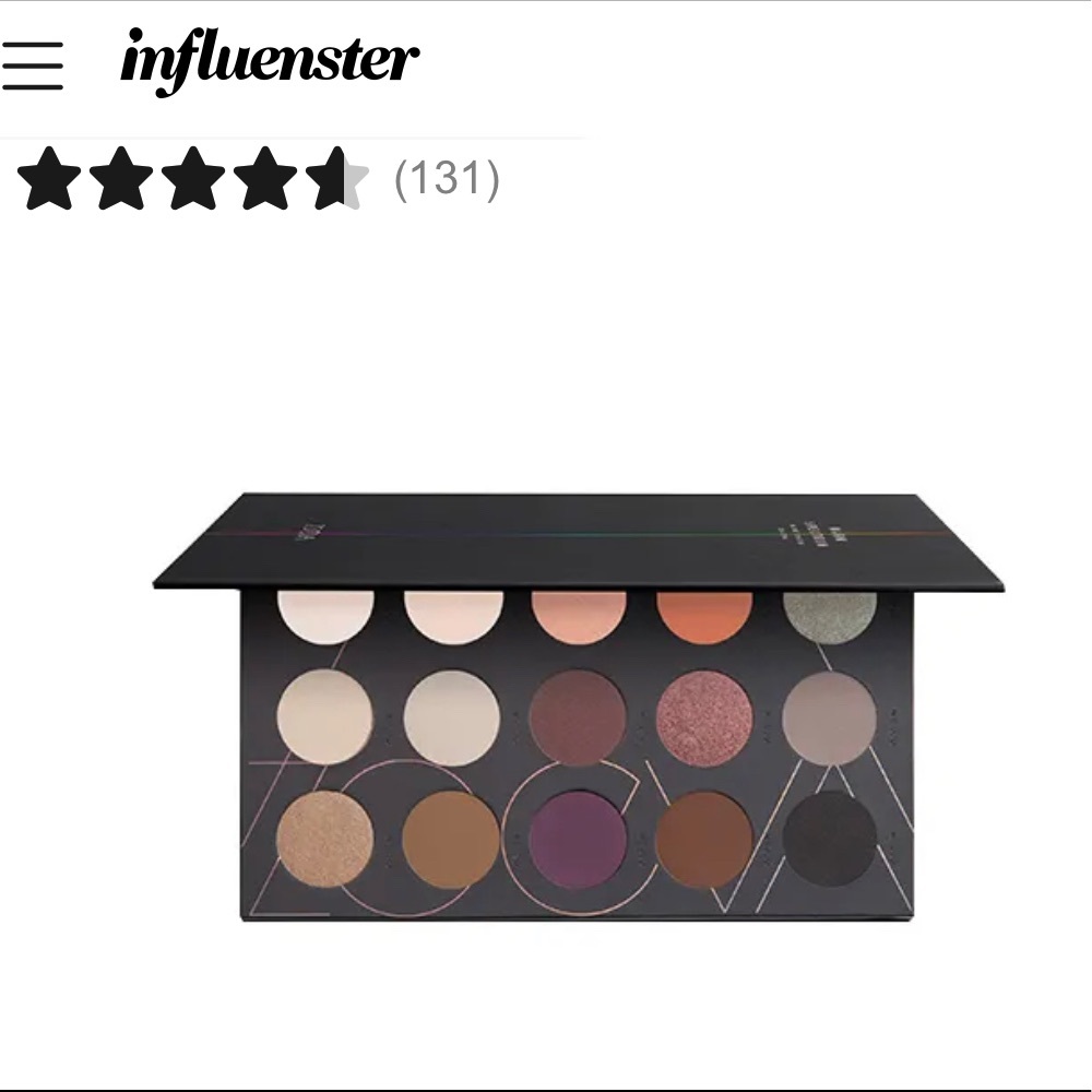 Zoeva Warm Spectrum Eyeshadow Palette